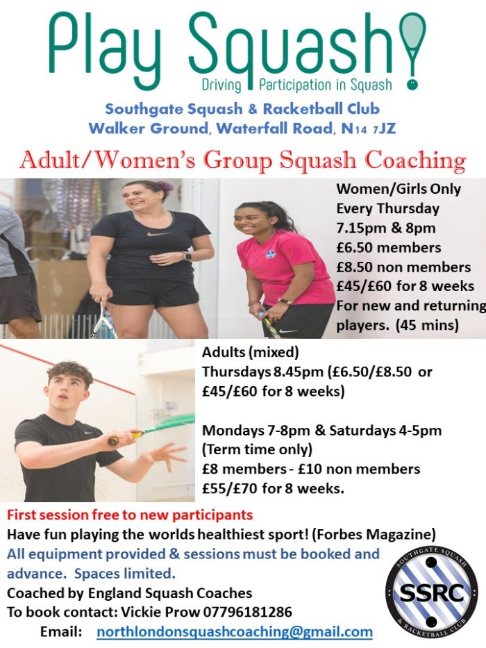 Adult/Womens/Girls Group Coaching