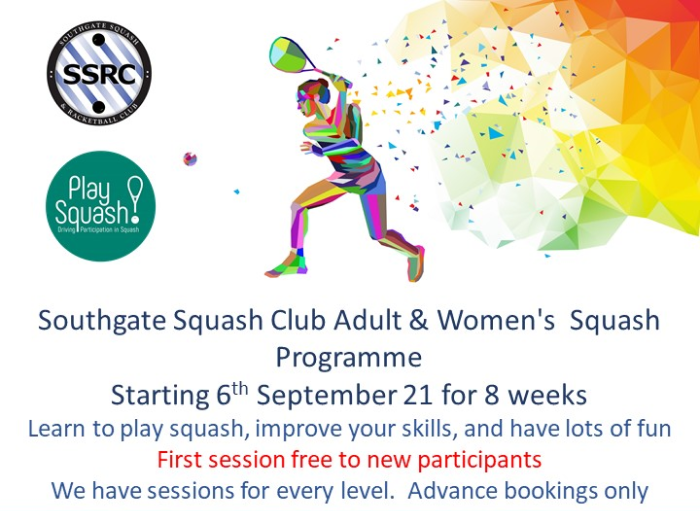 SSRC Adult&Women's Squash Programme