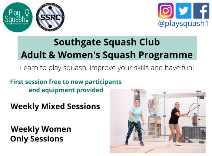 Adult and Women's Squash Programme