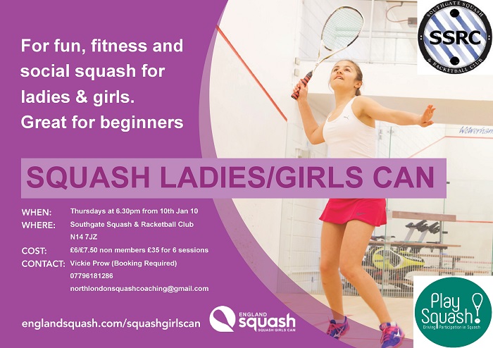 Ladies Squash Coaching