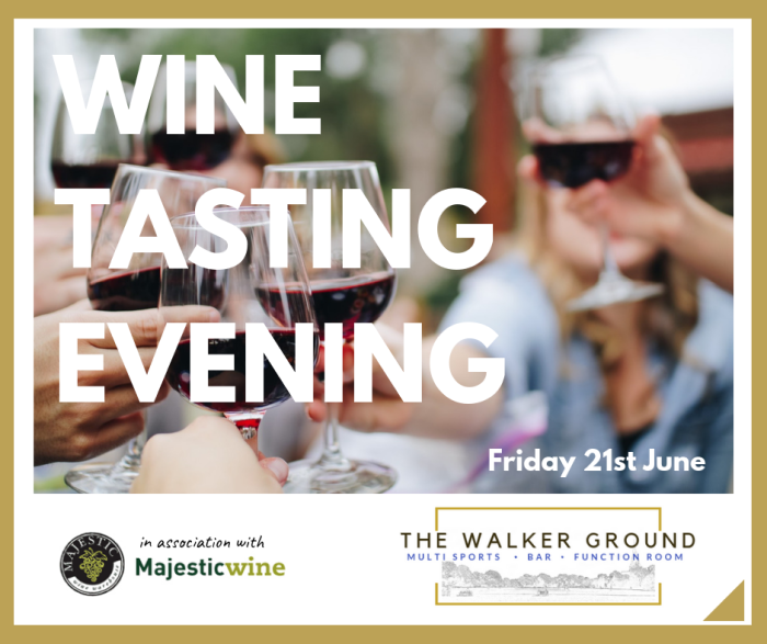 Wine Tasting 21st June