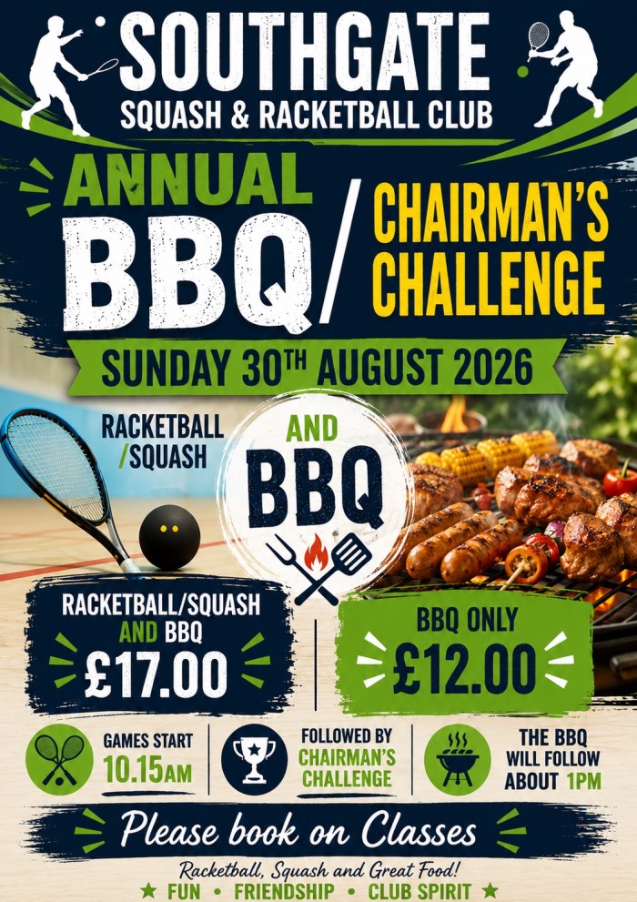 Annual BBQ and Chairman's Challenge