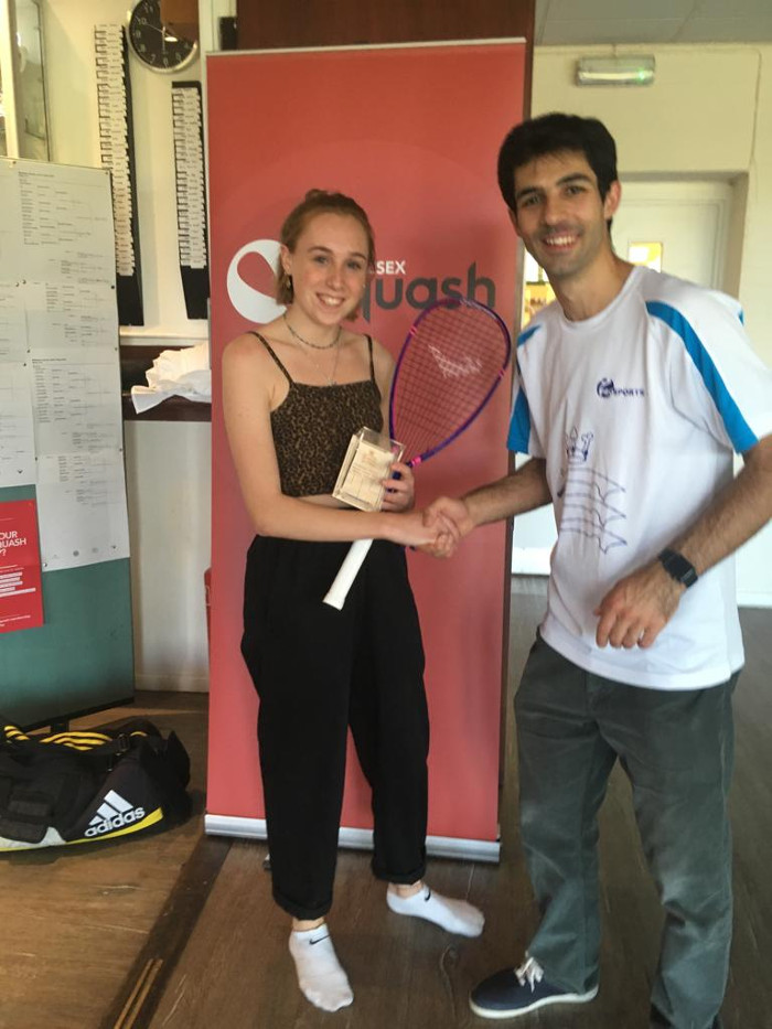 Margot Prow - Middx Junior Closed GU19s Champion 2018