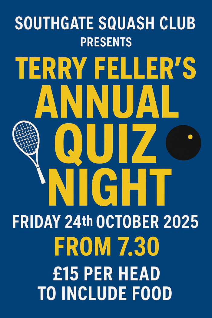 Terry Feller's Annual Quiz Night