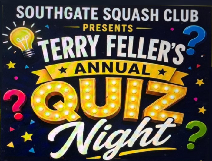 Terry Feller's Annual Quiz Night