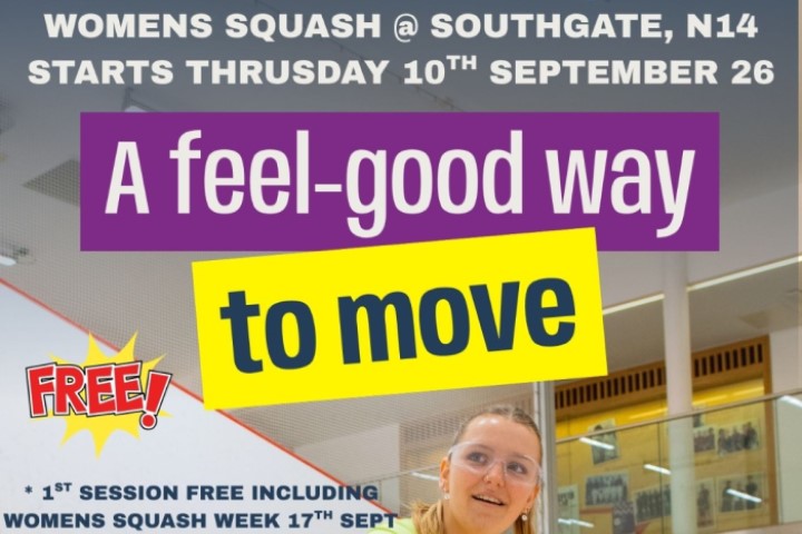 Women Only Beginner Squash Programme