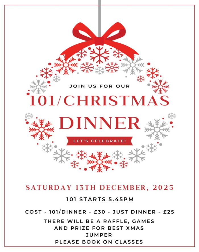 SSRC Xmas Dinner & 101